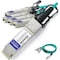 Add-On Addon Cisco Compatible Taa Compliant 100Gbase-Aoc Qsfp28 To 4Xsfp28 QSFP-4SFP25G-AOC10M-AO - alternate 1